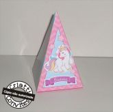 Cone pirâmide unicornio 3D